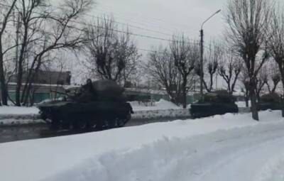 Костромичей напугали танки на улицах города