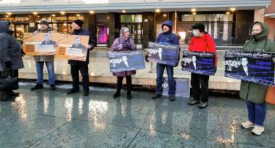 В Таллине прошёл очередной пикет в защиту арестованного правозащитника Середенко