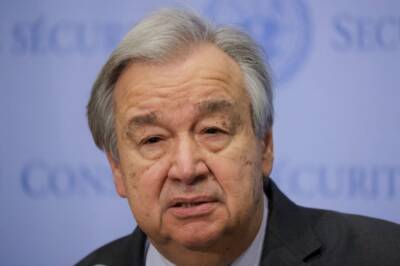 Генсек ООН провел отдельные онлайн-переговоры с Лавровым и Кулебой