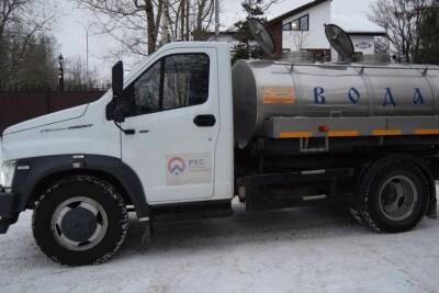 График подвоза воды в Петрозаводске был нарушен из-за нечищеных дорог