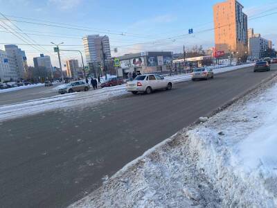 В центре Челябинска сбили ребенка на пешеходном переходе