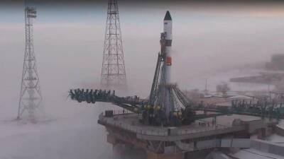 Ракета «Союз» с грузовым кораблем «Прогресс МС-19» стартовала с Байконура на МКС - 5-tv.ru - Россия - Французская Гвиана