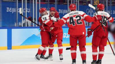 Хоккеисты Дании и Словакии стали четвертьфиналистами олимпийского турнира