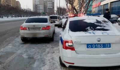 Задержан 21-летний тюменец на BMW с более сотней штрафов на сумму 112 тысяч рублей