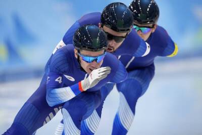 Российские конькобежцы вышли в финал А с олимпийским рекордом
