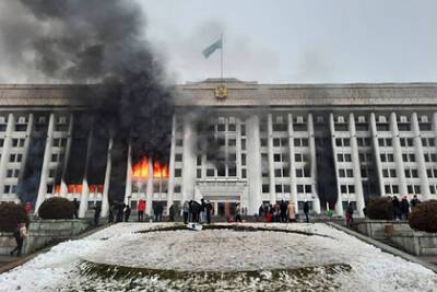 В Казахстане задержали двух иностранцев, причастных к захвату здания акимата Алма-Аты