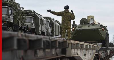 Российские войска начали возвращаться в места дислокации после учений