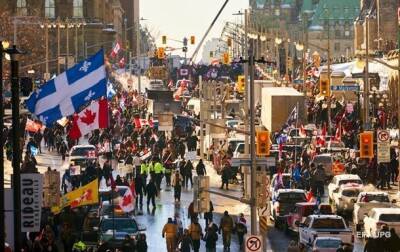 Протесты в Канаде: власти впервые применили закон о ЧС