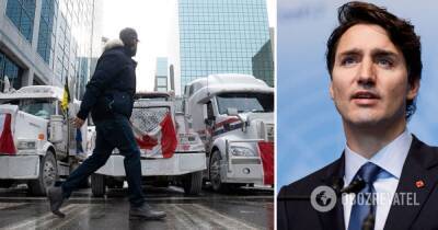 В Канаде впервые за 50 лет могут ввести чрезвычайное положение из-за протестов дальнобойщиков