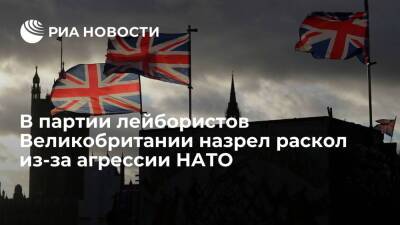 DM: Молодежное крыло британских лейбористов призвали к ответу из-за критики агрессии НАТО