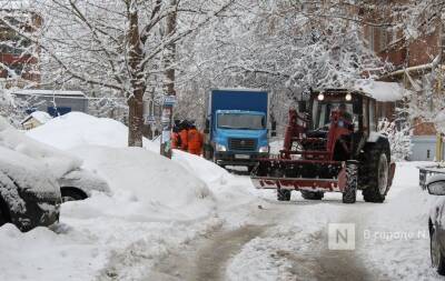 Более 170 тысяч кубометров снега вывезено из дворов Нижнего Новгорода