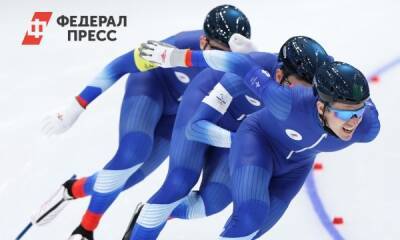 Нижегородские конькобежцы завоевали серебро в командной гонке на Олимпиаде