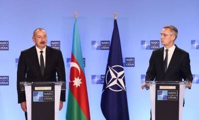НАТО поблагодарило Алиева за рост поставок «альтернативного» газа в Европу