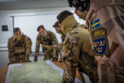 Шведские военные инструкторы покинули территорию Украины