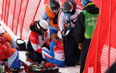 Горнолыжница получила жуткую травму на Олимпиаде - korrespondent.net - Украина - Пекин