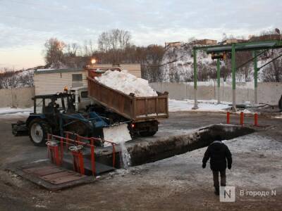 Станцию снеготаяния в Нижегородском районе введут в эксплуатацию в марте