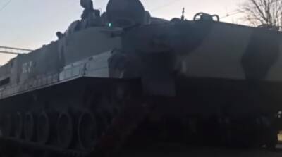 Появилось видео отвода российской армии от границ Украины