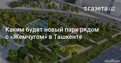 Каким будет новый парк рядом с «Жемчугом» в Ташкенте - gazeta.uz - Узбекистан - Ташкент - район Яккасарайский