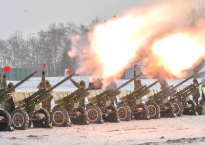 Салют 23 февраля в Воронеже произведут из противотанковых орудий МТ-12