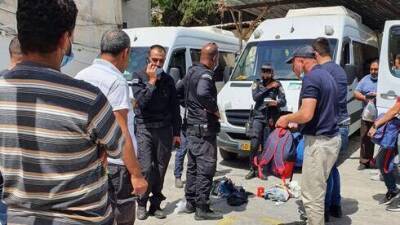 Нетанию заполонили палестинские нелегалы, полиция проводит спецоперацию