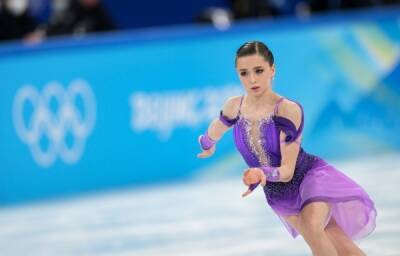 Камила Валиева без падения откатала короткую программу на Олимпийских играх в Пекине