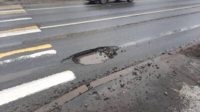 Жители Калининграда недовольны состоянием дорог в городе