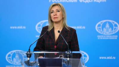 Захарова прокомментировала реакцию генсека НАТО на проект Госдумы об ЛНР и ДНР