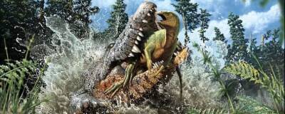 Останки орнитопода найдены в желудке крокодила, жившего в Австралии 95 млн лет назад