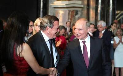 Владимир Путин: Шрёдер в совете директоров «Газпрома» будет пердставлять интересы европейских потребителей