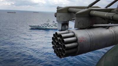 Появилось видео учений ВМФ России в Средиземном море
