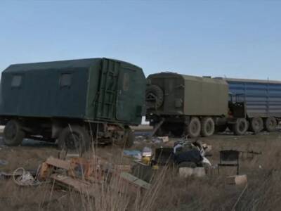 В Николаевской области зерновоз протаранил колонну военной техники: есть пострадавшие. ВИДЕО