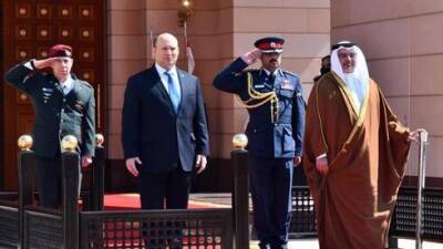 Исторический визит: Беннет предлагает Бахрейну военно-политический союз