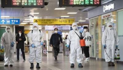 В Южной Корее зарегистрирована рекордная суточная заболеваемость коронавирусом