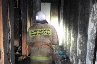 В Воронеже в сгоревшей квартире найдено тело погибшего мужчины