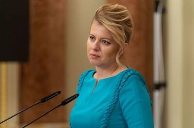 Президент Словакии осудила Россию за стремление признать народные республики Донбасса
