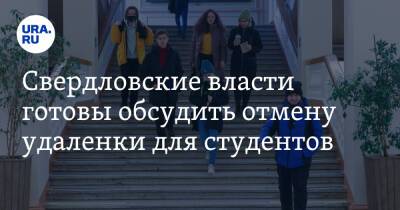 Свердловские власти готовы обсудить отмену удаленки для студентов
