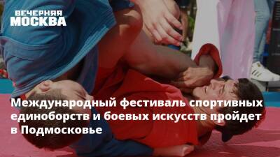 Международный фестиваль спортивных единоборств и боевых искусств пройдет в Подмосковье