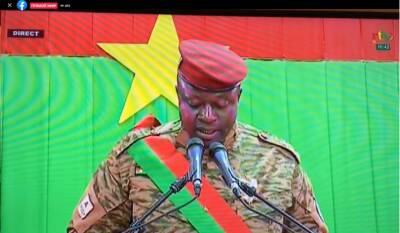 Подполковник Дамиба приведен к присяге в качестве президента Буркина-Фасо