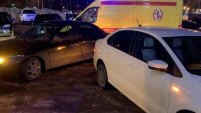 В Калуге в ДТП на парковке пострадал мужчина