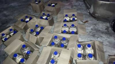 В селе Кузнецкого района сорвалась доставка 300 литров спиртного