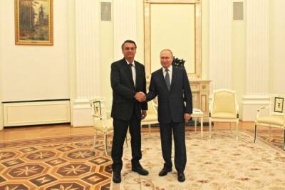 Владимир Путин - Жаир Болсонар - Болсонару заявил, что повестка переговоров с Путиным была плодотворной - aif.ru - Москва - Россия - Бразилия - Бразилиа