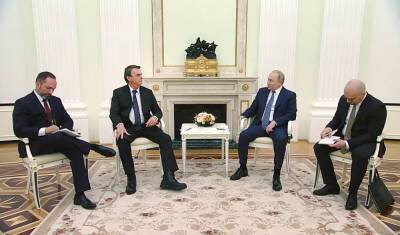Путин рассказал о встрече с президентом Бразилии