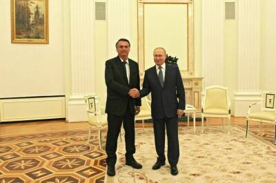 Путин назвал переговоры с Болсонаро конструктивными