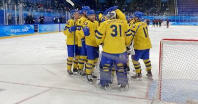 Швеция обыграла Канаду и в полуфинале олимпийского хоккейного турнира сыграет со сборной России