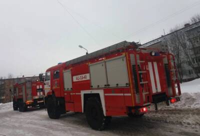 Спасатели в Волховском районе тушили «пожар» в магазине стройматериалов