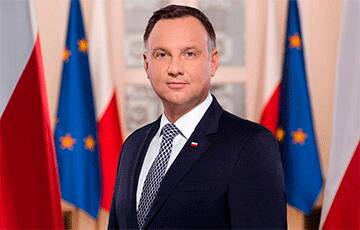 Президент Польши на украинском языке выразил солидарность с украинцами в День единения