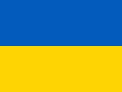 Здание МИД Британии подсветили в цвета украинского флага в знак солидарности