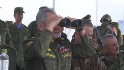 Шойгу проинспектировал ход учений ВМФ России в Средиземном море