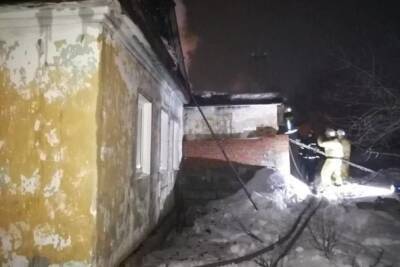 Из-за пожара в деревне Пещерово погибли мужчина и женщина