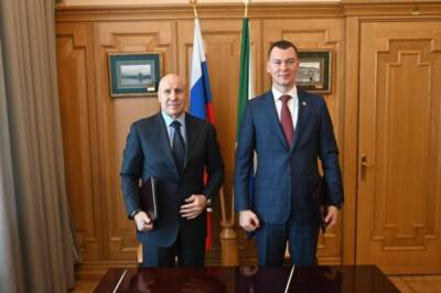 Михаил Дегтярев провел встречу с президентом Федерации спортивной борьбы
